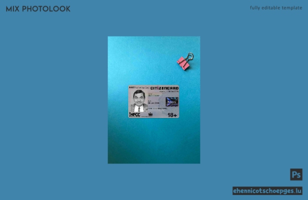 United Kingdom Pass CitizenCard Altersnachweis-Karte Fotoansicht Beispielvorschau